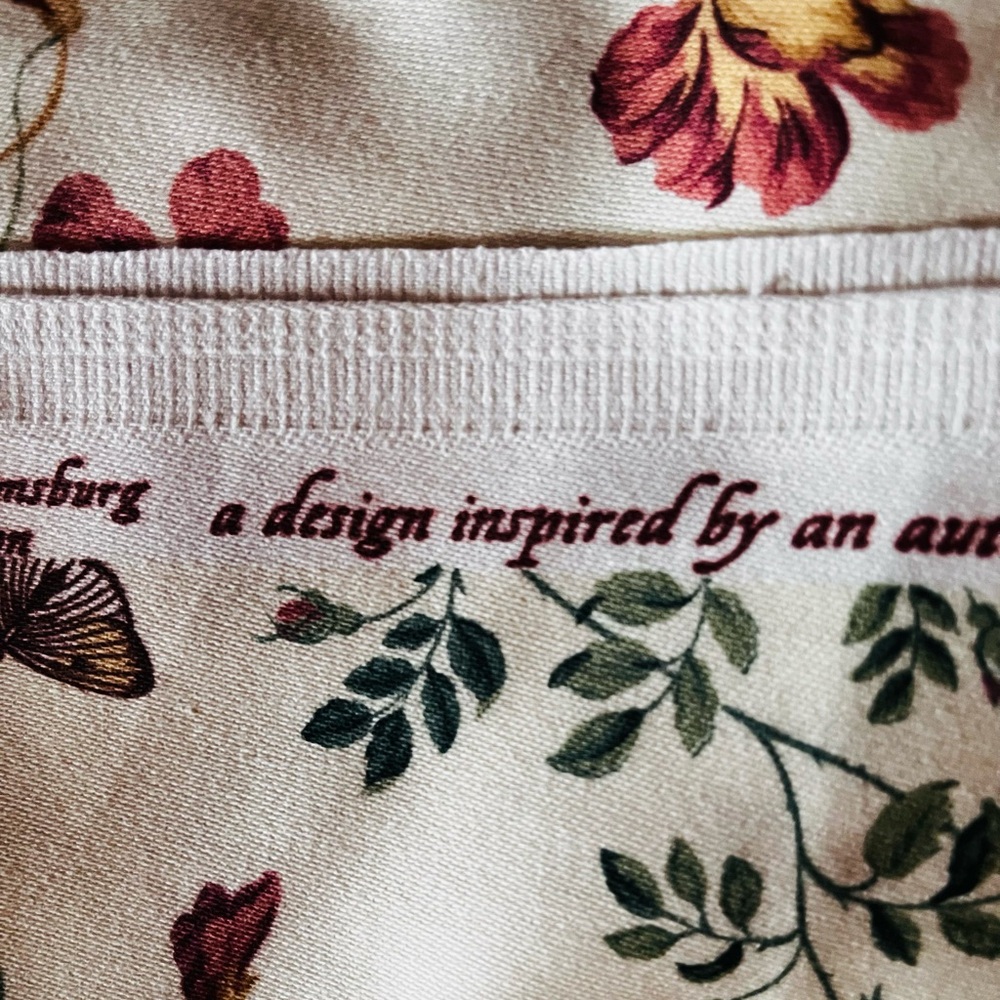 Blair Garden Colonial Williamsburg Foundation Upholstery Weight Fabric - 2 Yds - Picture 7 of 10